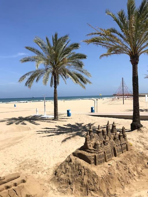 Lovely Family Apartment 2 Min. From The Beach Playa de Gandia Exterior foto