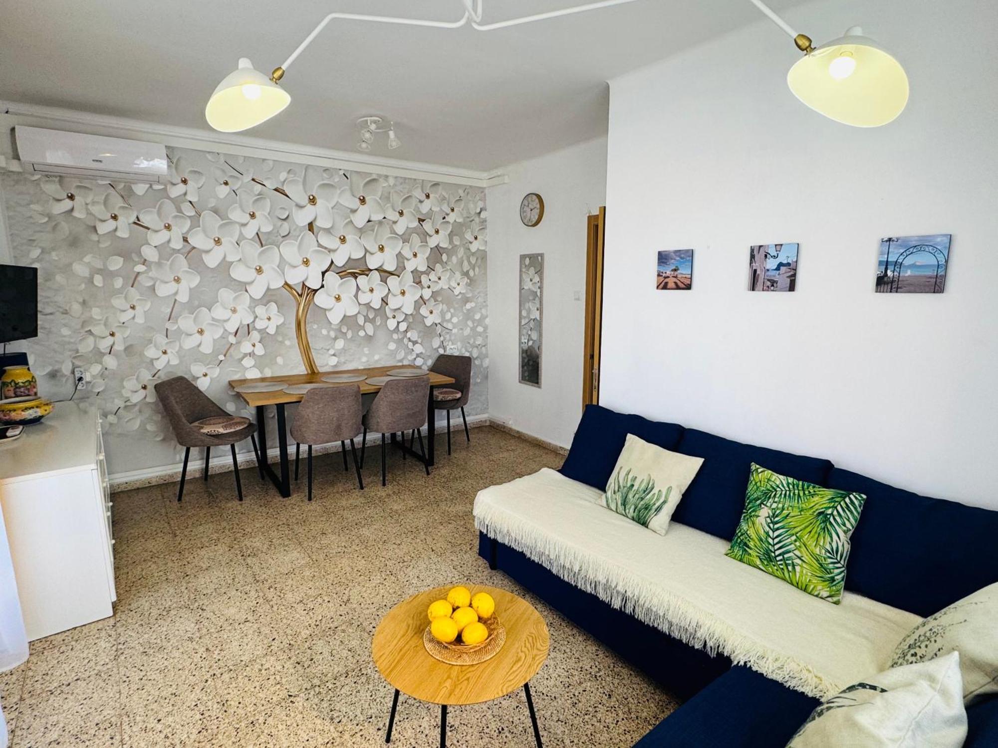 Lovely Family Apartment 2 Min. From The Beach Playa de Gandia Exterior foto